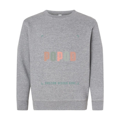 11 Colors Youth Fleece Crewneck Sweatshirt PP1825
