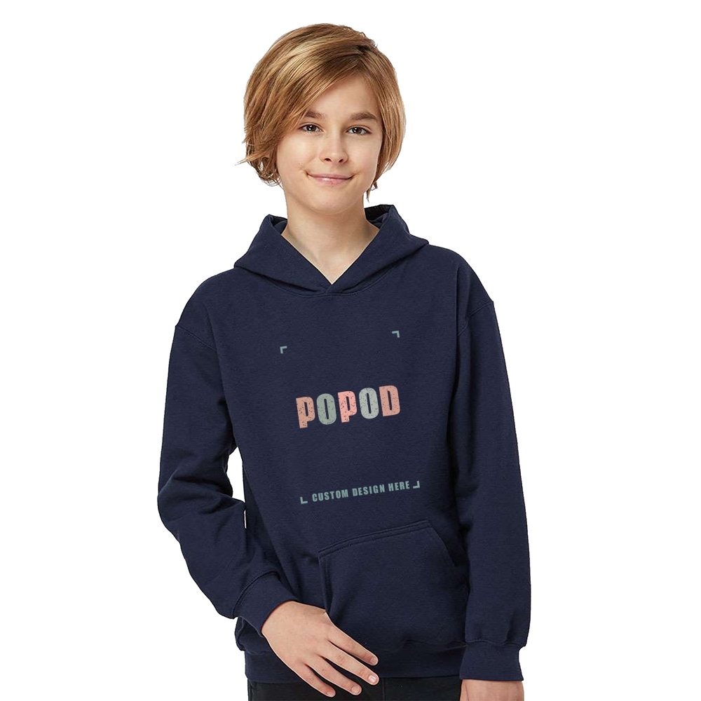 9 Colors Youth No drawcord Hoodie PP1877