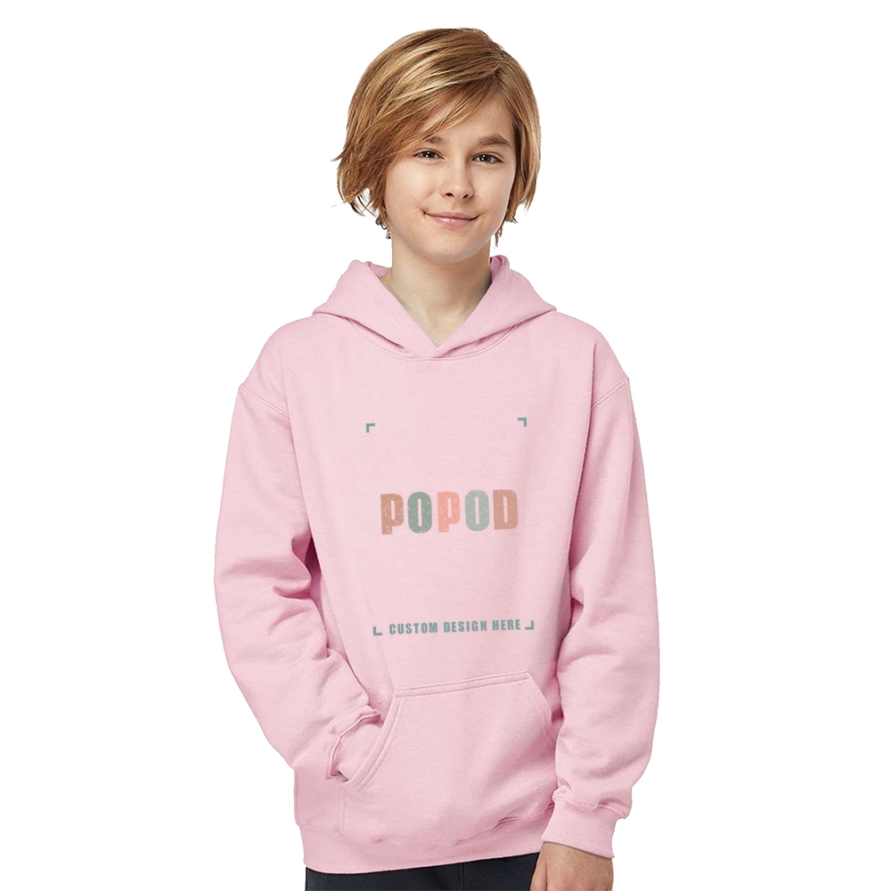 9 Colors Youth No drawcord Hoodie PP1877