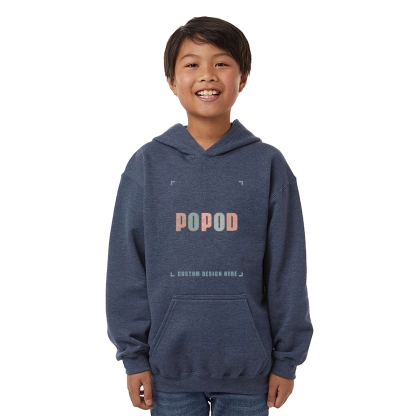9 Colors Youth No drawcord Hoodie PP1877