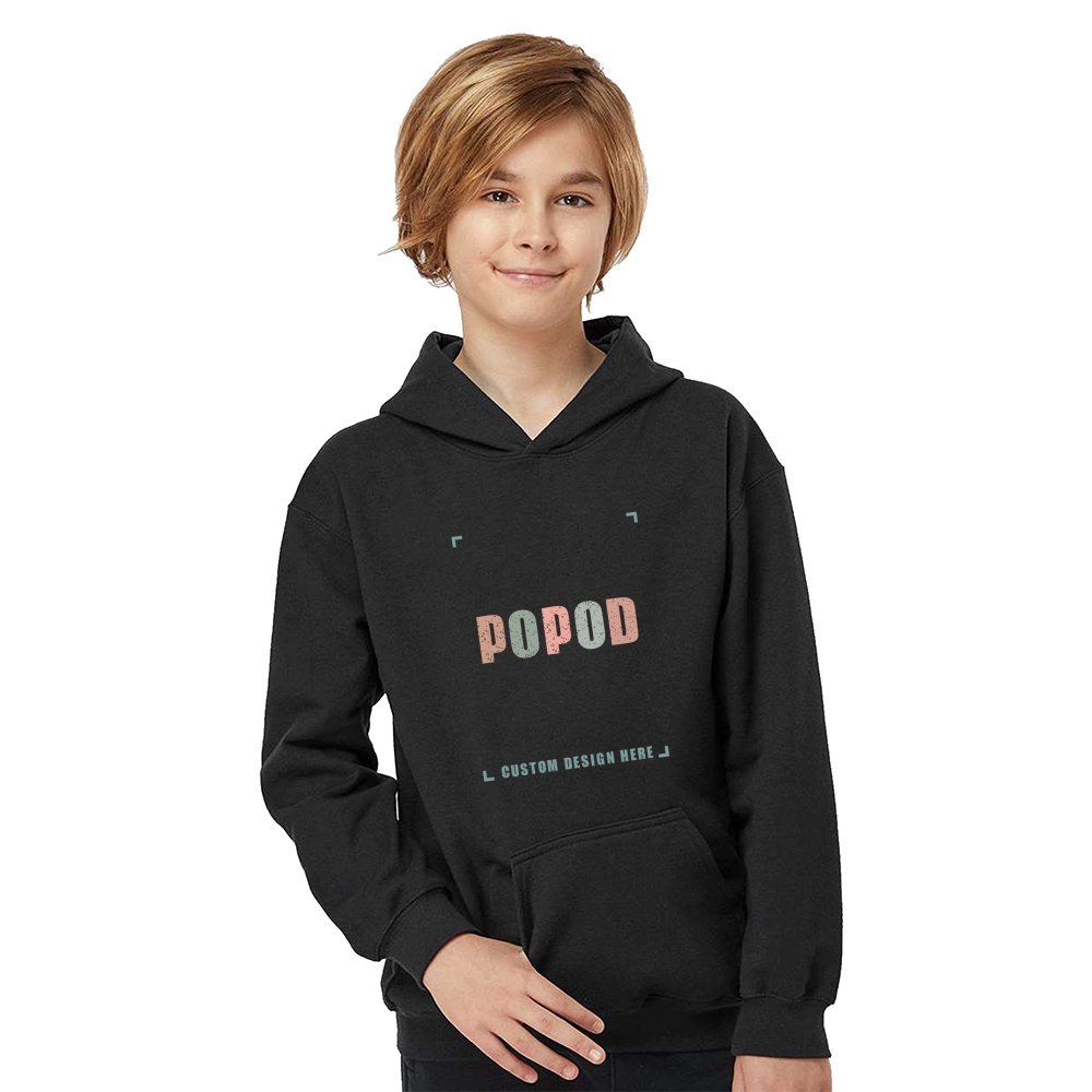 9 Colors Youth No drawcord Hoodie PP1877