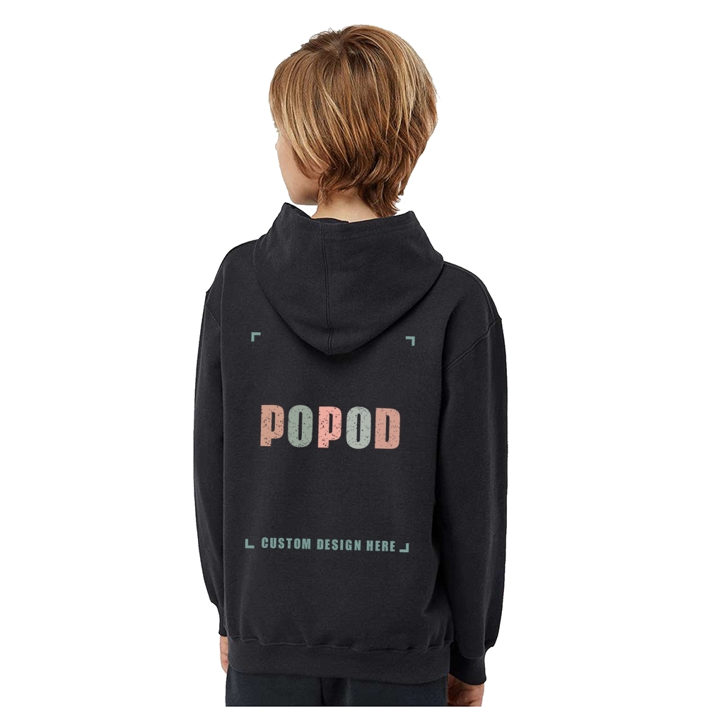 9 Colors Youth No drawcord Hoodie PP1877
