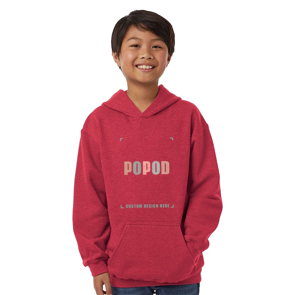 9 Colors Youth No drawcord Hoodie PP1877