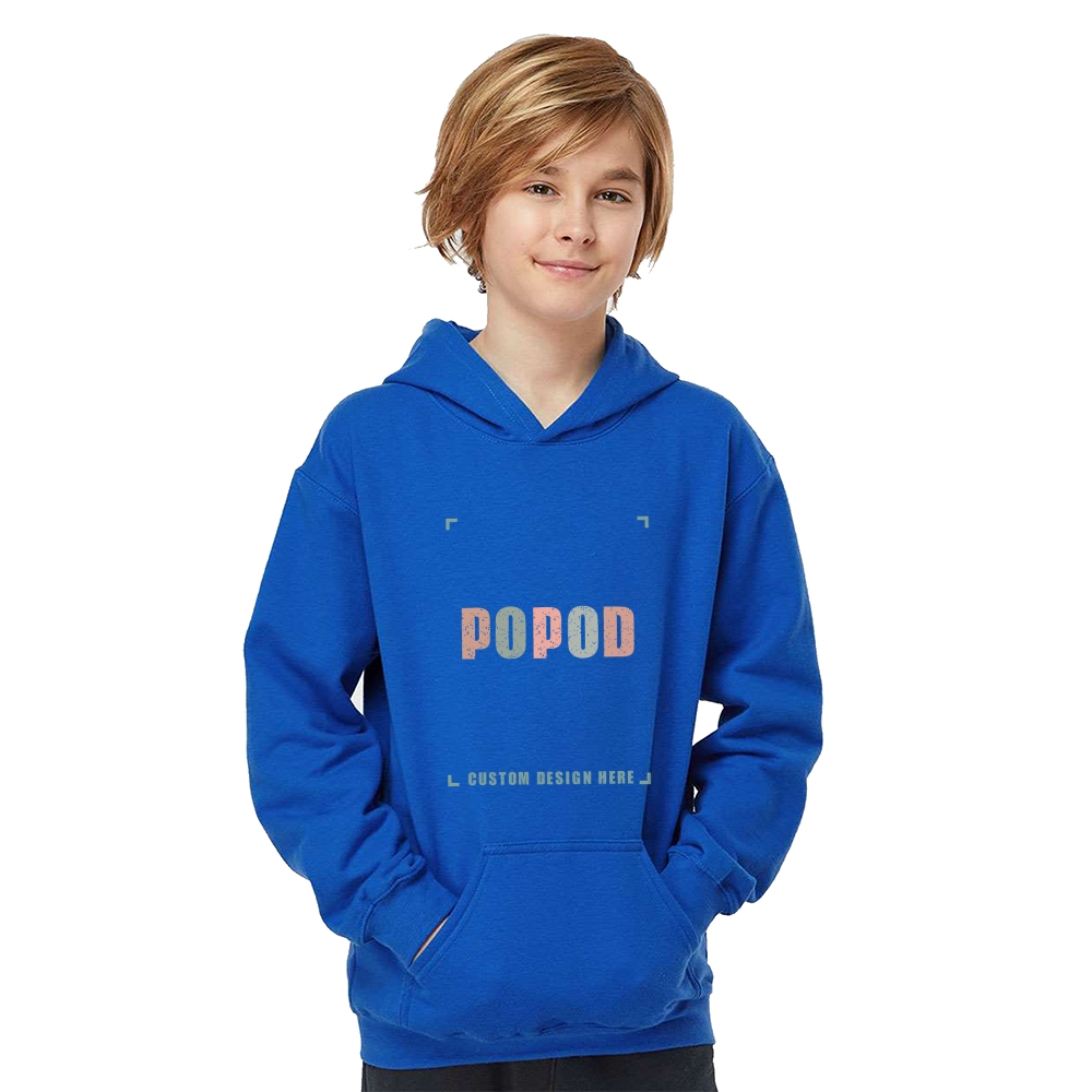 9 Colors Youth No drawcord Hoodie PP1877