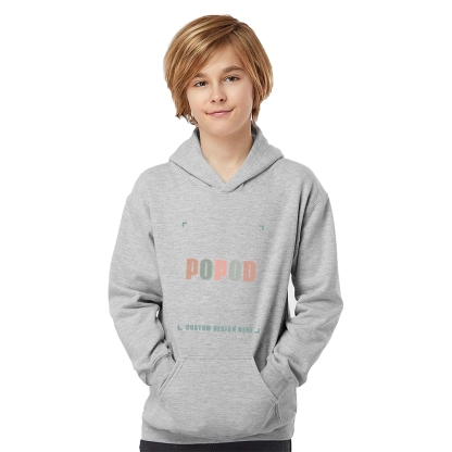 9 Colors Youth No drawcord Hoodie PP1877
