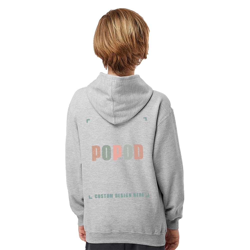 9 Colors Youth No drawcord Hoodie PP1877