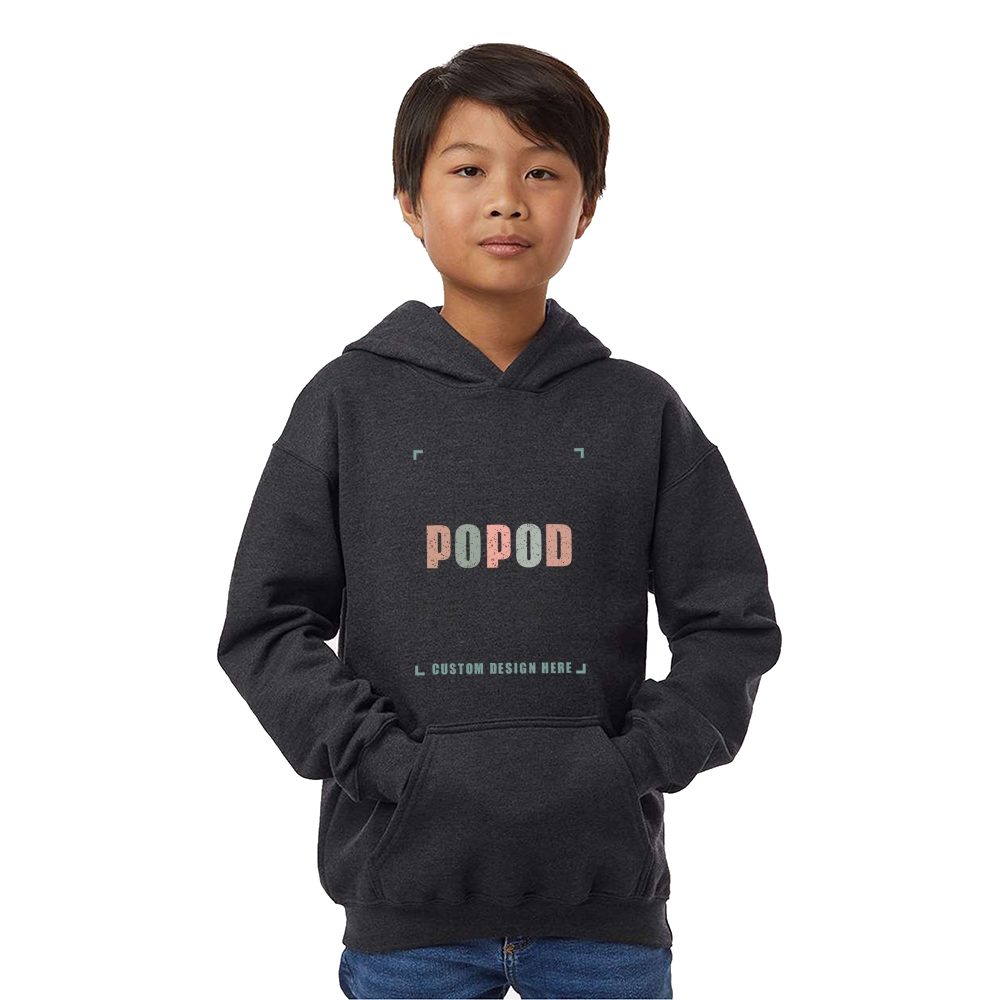 9 Colors Youth No drawcord Hoodie PP1877