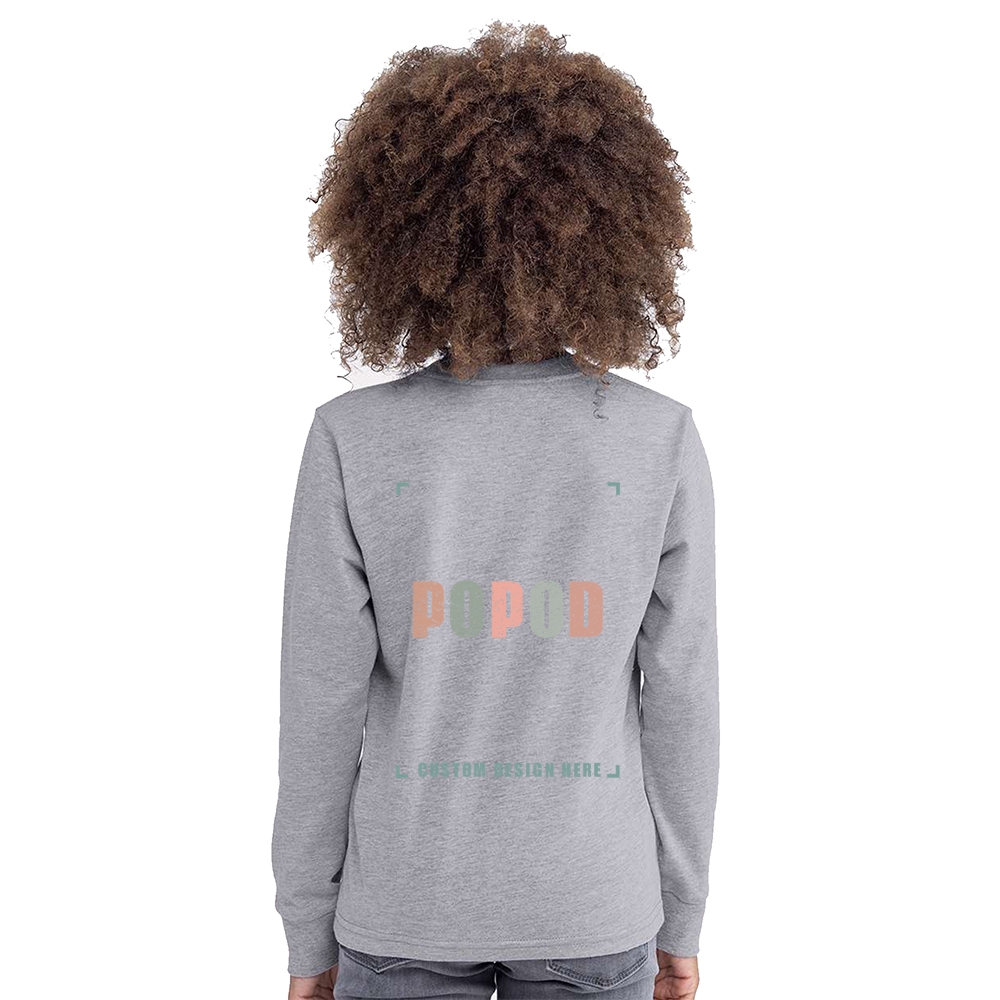 6 Colors Youth Cotton Long Sleeve PP1964