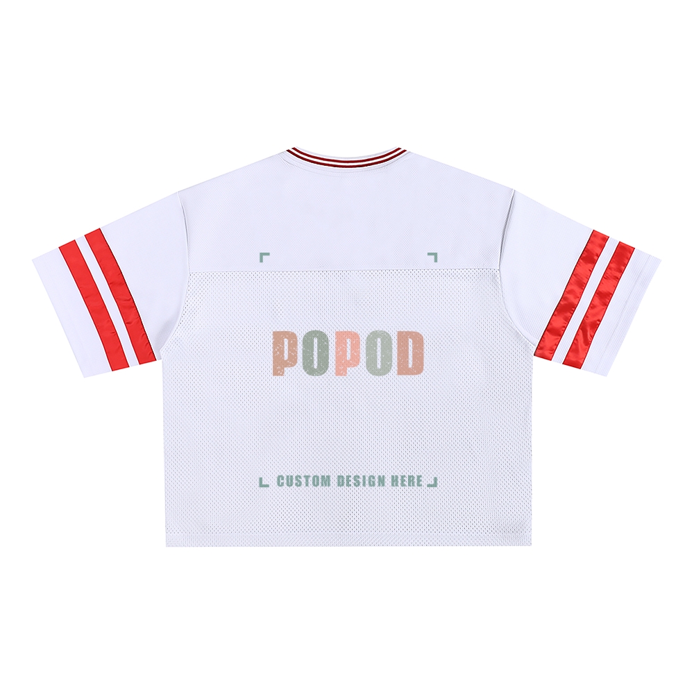 Unisex Cotton Retro Mesh Jersey T-Shirt | 270g & 2-colour | PP6062