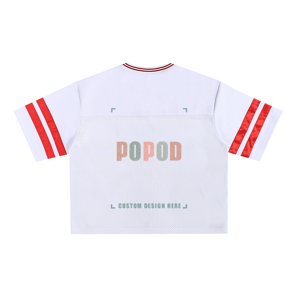 Unisex Cotton Retro Mesh Jersey T-Shirt | 270g & 2-colour | PP6062