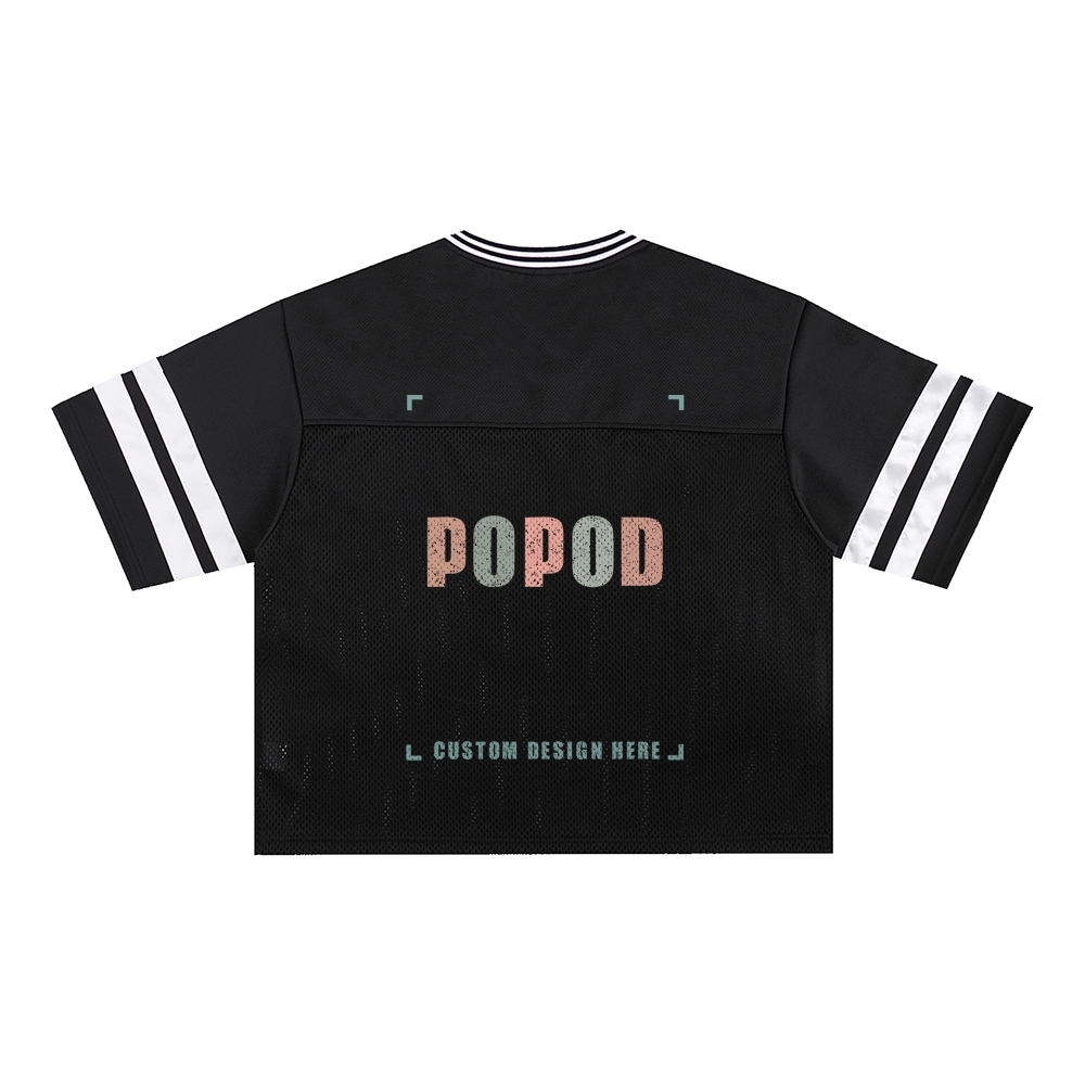 Unisex Cotton Retro Mesh Jersey T-Shirt | 270g & 2-colour | PP6062