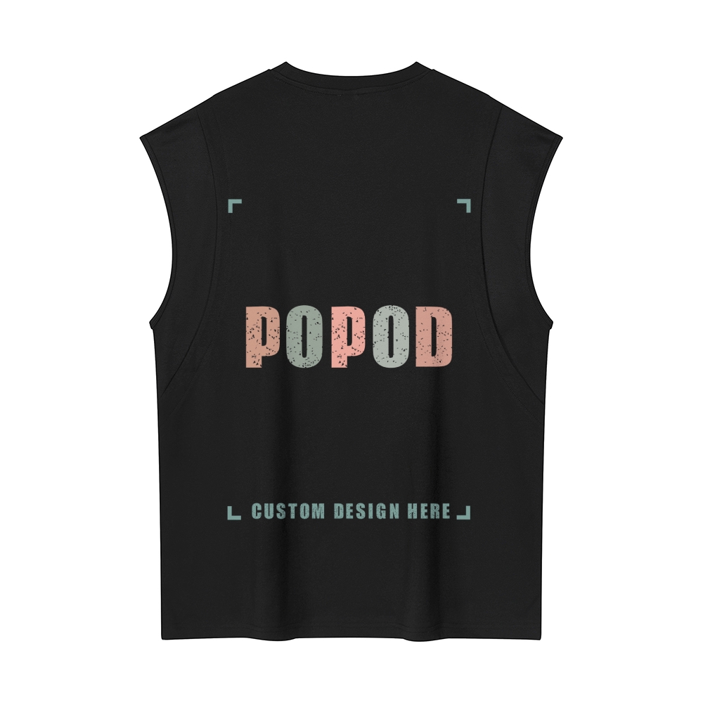 Spliced Sleeveless Tank Top