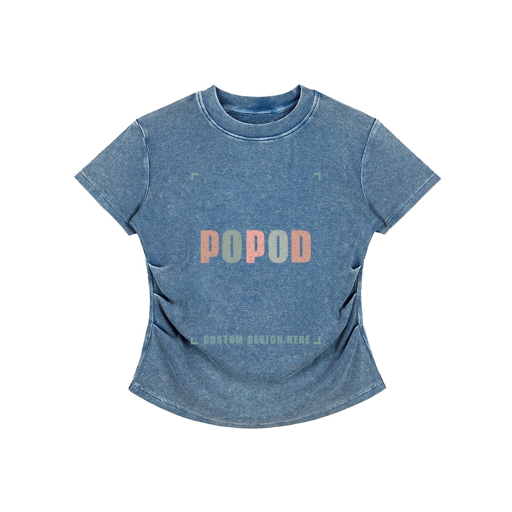 Vintage Distressed Cotton T-Shirt PP2470