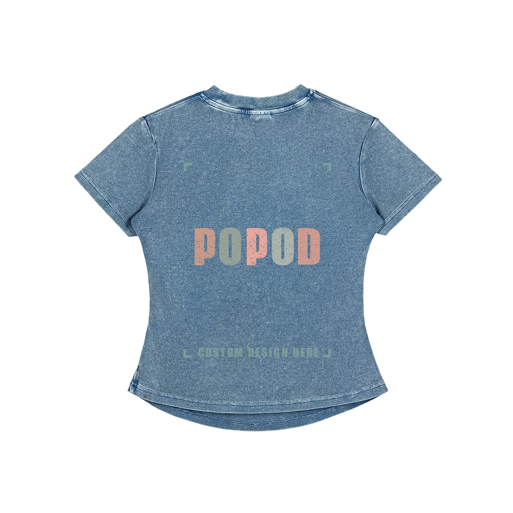 Vintage Distressed Cotton T-Shirt PP2470