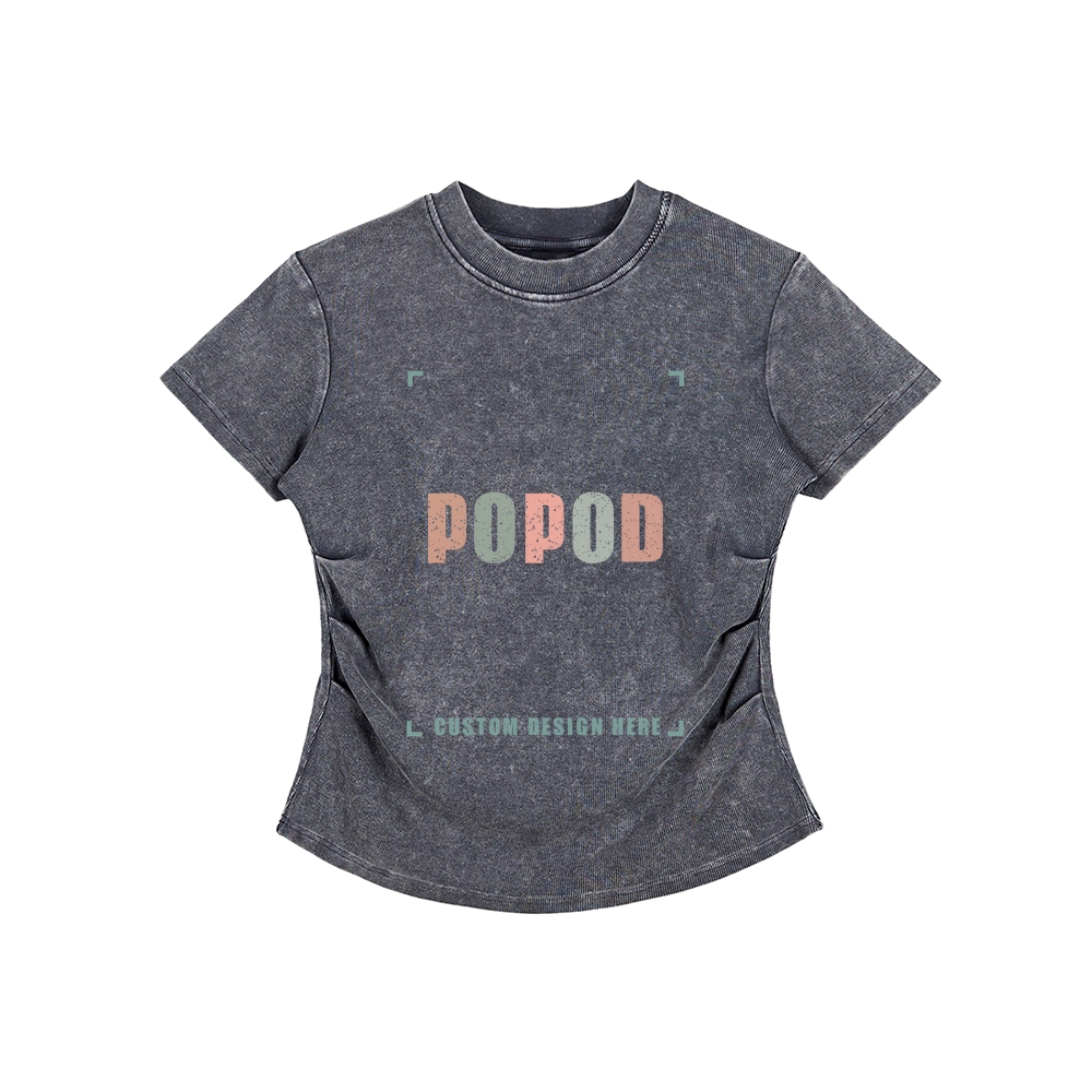 Vintage Distressed Cotton T-Shirt PP2470