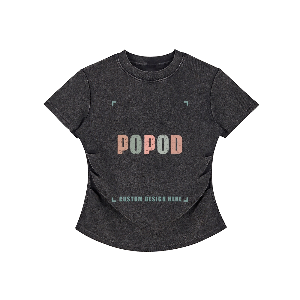 Vintage Distressed Cotton T-Shirt PP2470