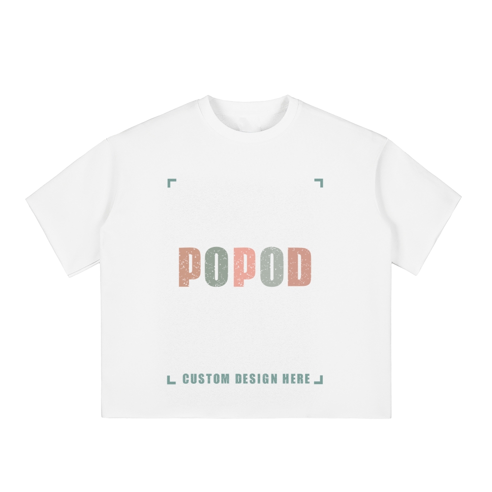 Raw-Cut Boxy Half-Sleeve PP7451