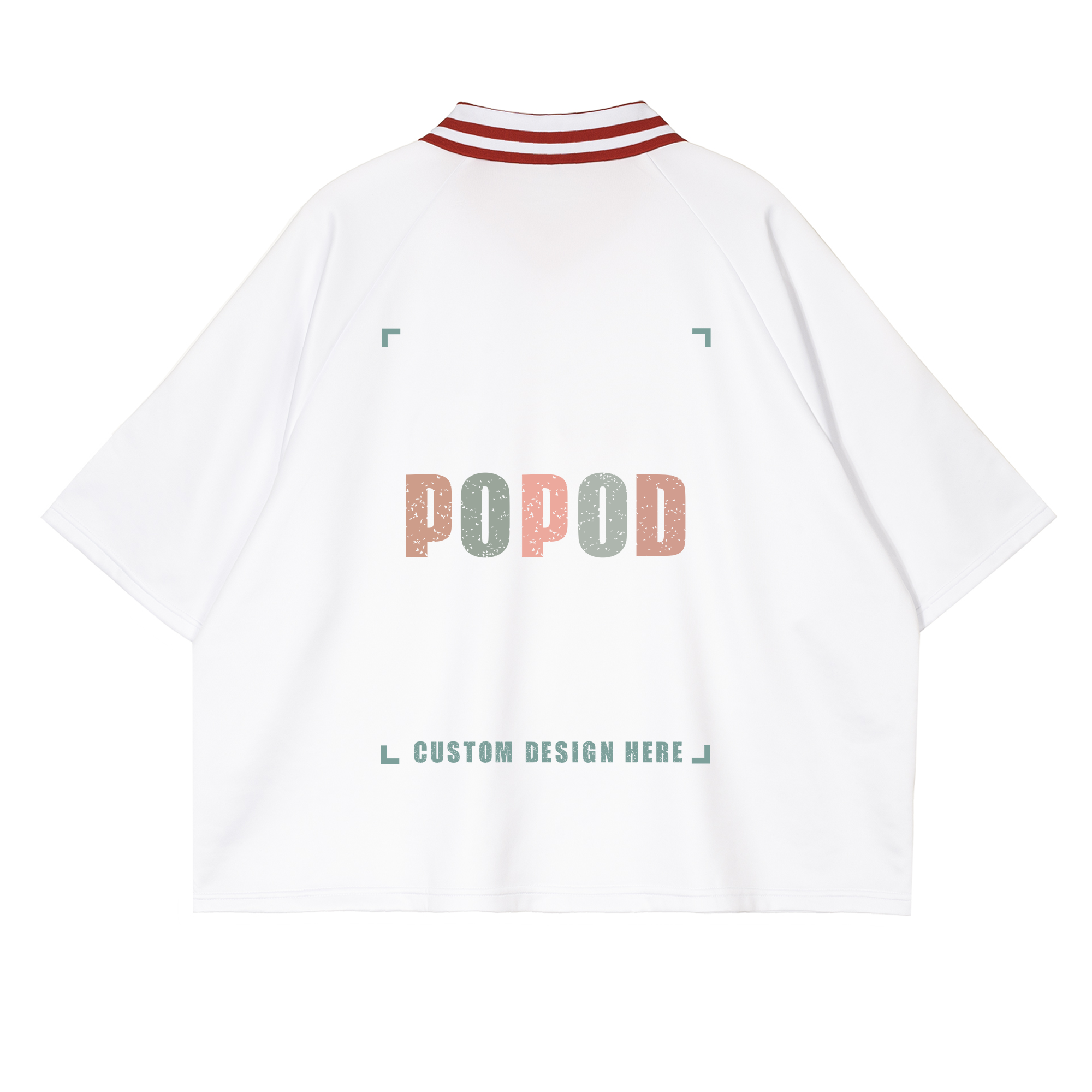 V-Neck Lapel T-Shirt  PP3720