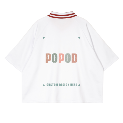 V-Neck Lapel T-Shirt  PP3720