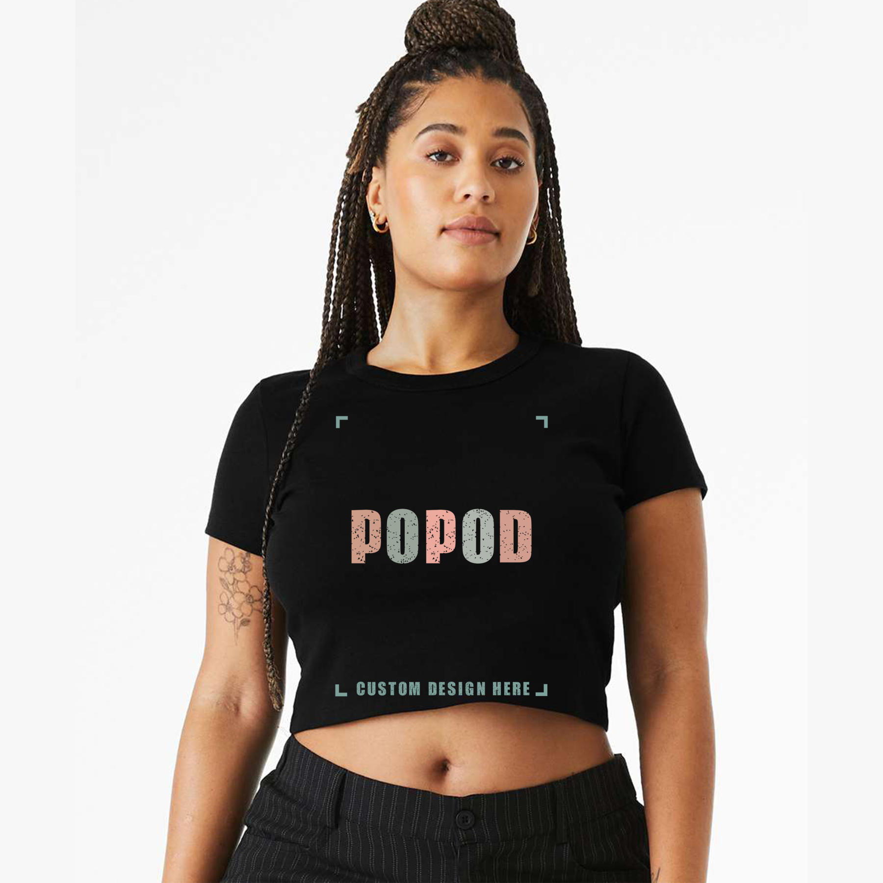 Cropped T-shirt