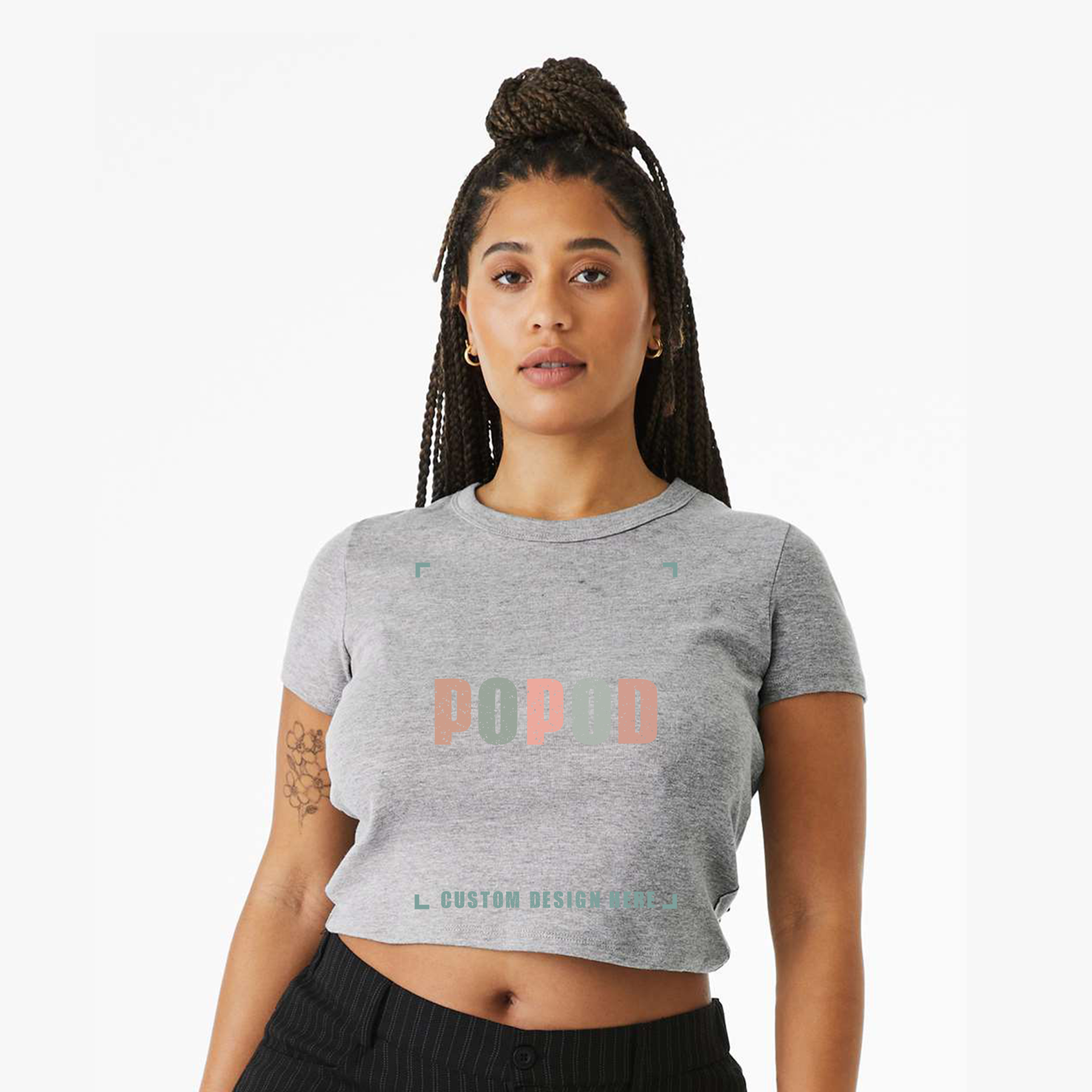 Cropped T-shirt