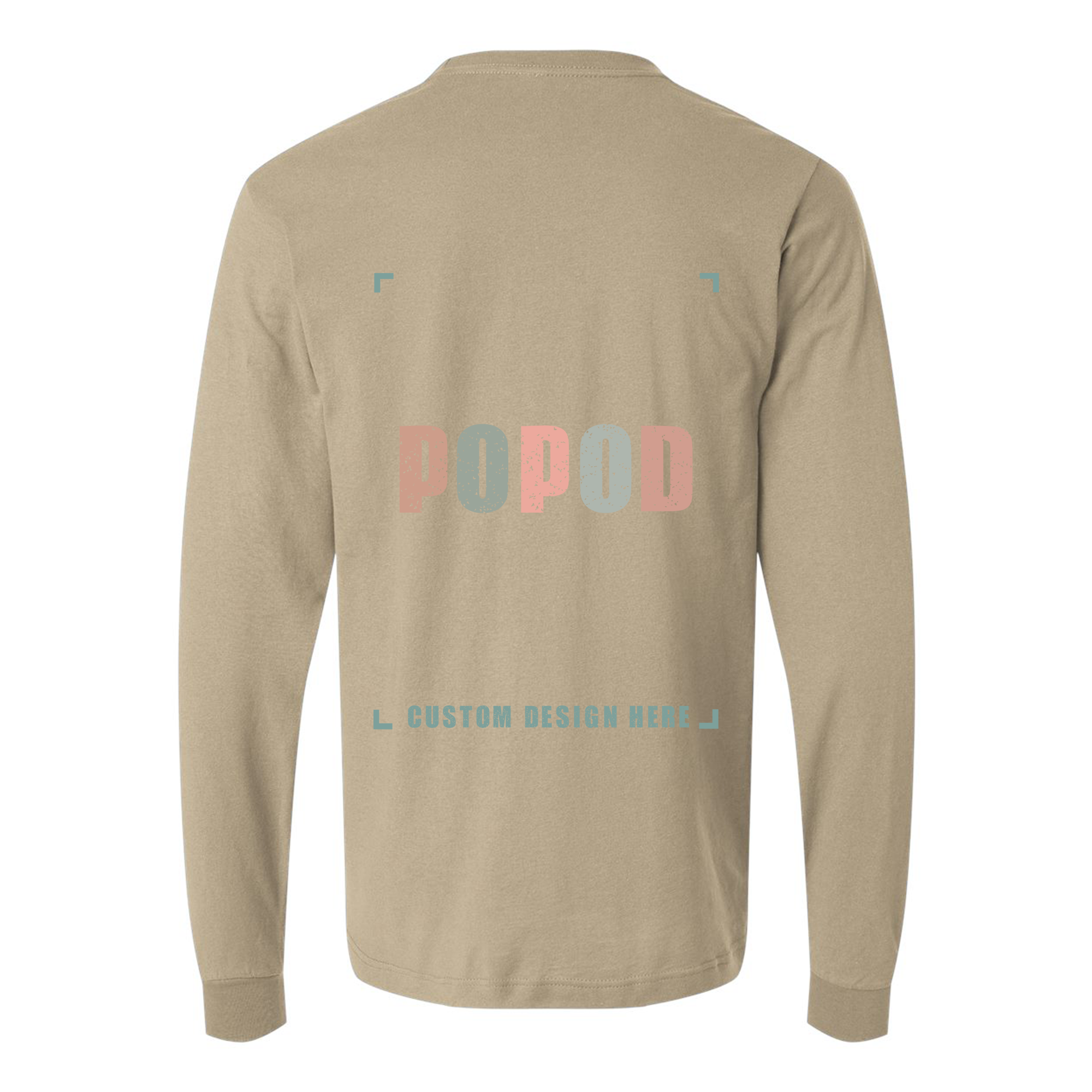 10 Colors Unisex Fine Jersey Long Sleeve T-Shirt PP1684