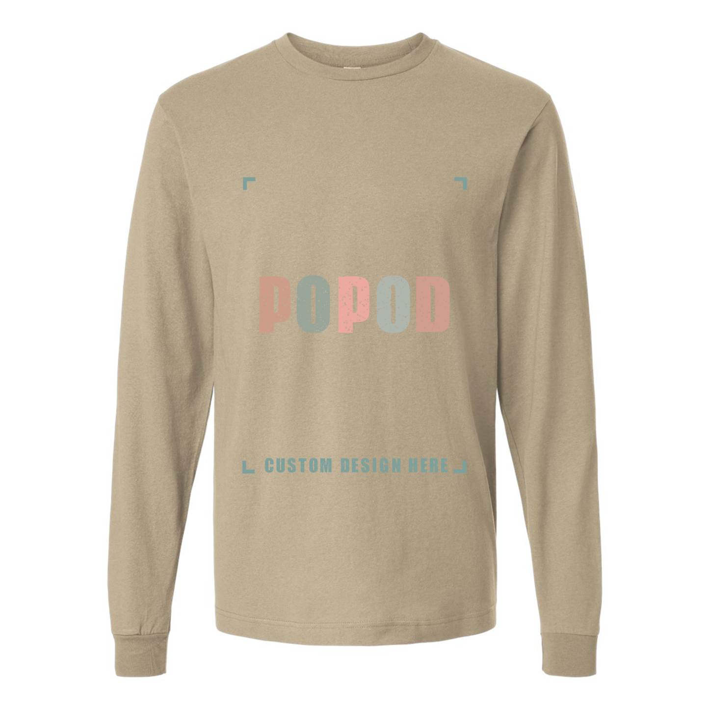 10 Colors Unisex Fine Jersey Long Sleeve T-Shirt PP1684