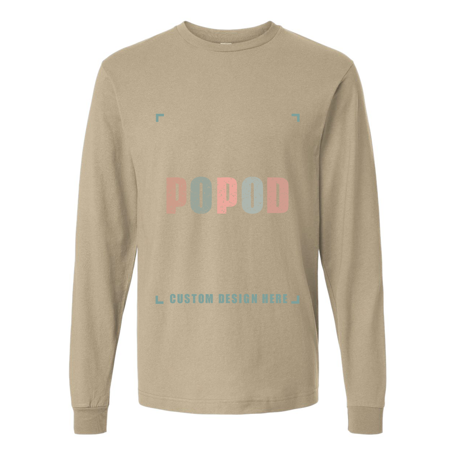 10 Colors Unisex Fine Jersey Long Sleeve T-Shirt PP1684