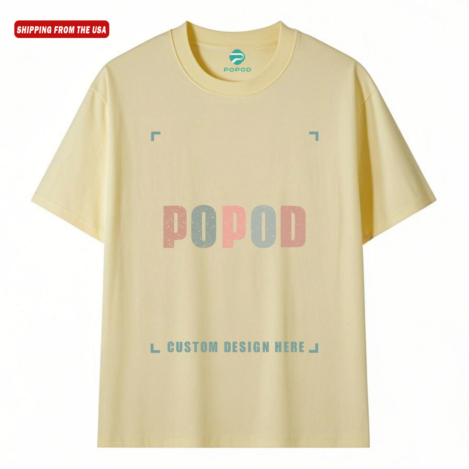 10 Colors Unisex Fit Classic Pure Cotton Round Neck T-shirt Soft Texture | 230g & 10-colour | PP9248