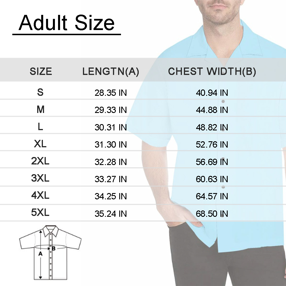 Custom Your Face Personalized Hawaiian Shirts For The Best Father-Son Combination Family Travel On The Beach