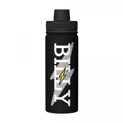 Custom 18OZ Custom Name lightning Green Sports Insulated Kettle Stainless Steel Water Bottle Personalized Photo Tumbler Sports Gifts - YesCustom