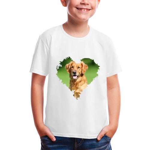 Custom #2-8Y Custom Photo Sweet Love Tee For Toddler Kids Kid's All Over Print T-shirt - YesCustom