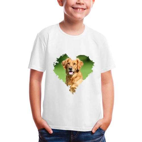 Custom #2-8Y Custom Photo Sweet Love Tee For Toddler Kids Kid's All Over Print T-shirt - YesCustom
