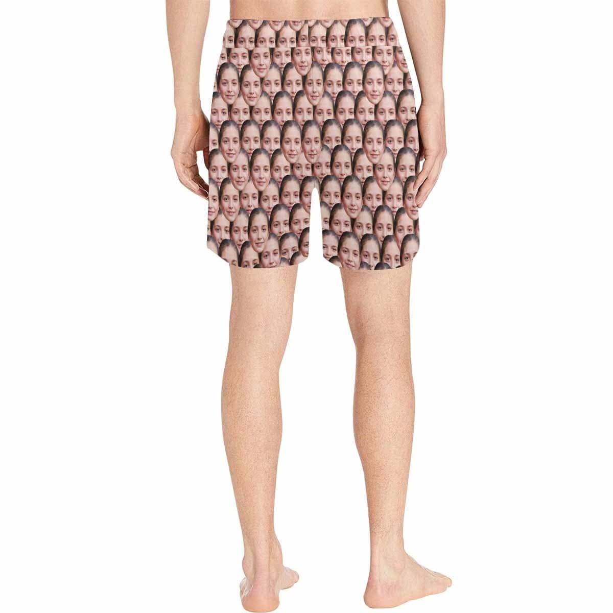 Custom 50% Off-Custom Seamless T Shirt with Face Photo Shirt Men's All Over Print T-shirt for Anniversary Gift - YesCustom
