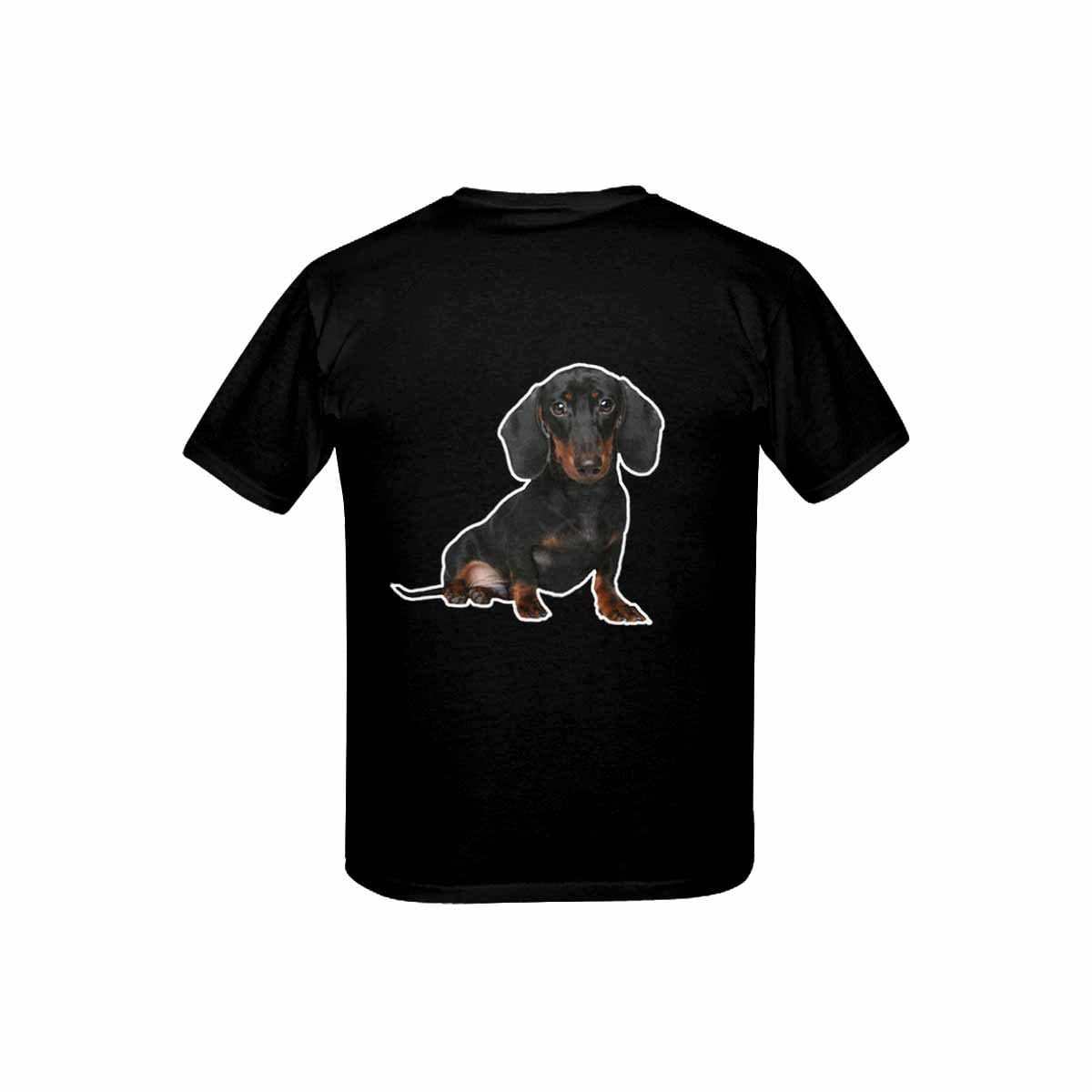 Custom #6-15Y Custom Face Black Kid's All Over Print T-shirt - YesCustom