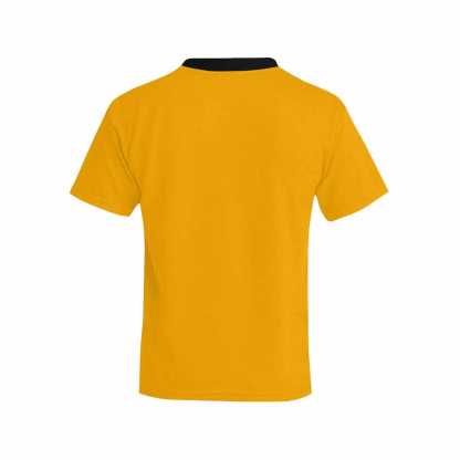 Custom #6-15Y Custom Face&Name Happy Thanksgiving Kid's All Over Print T-shirt - YesCustom