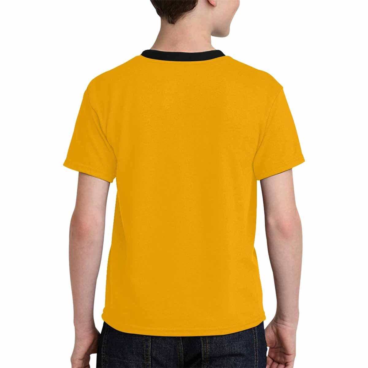 Custom #6-15Y Custom Face&Name Happy Thanksgiving Kid's All Over Print T-shirt - YesCustom
