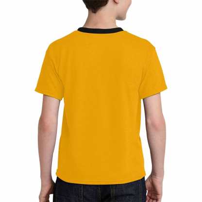 Custom #6-15Y Custom Face&Name Happy Thanksgiving Kid's All Over Print T-shirt - YesCustom