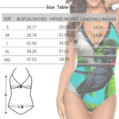 Custom Bestie Beach Party Custom Face Zipper Love Heart Tank Top Swimsuit&Strap Swimsuit - YesCustom