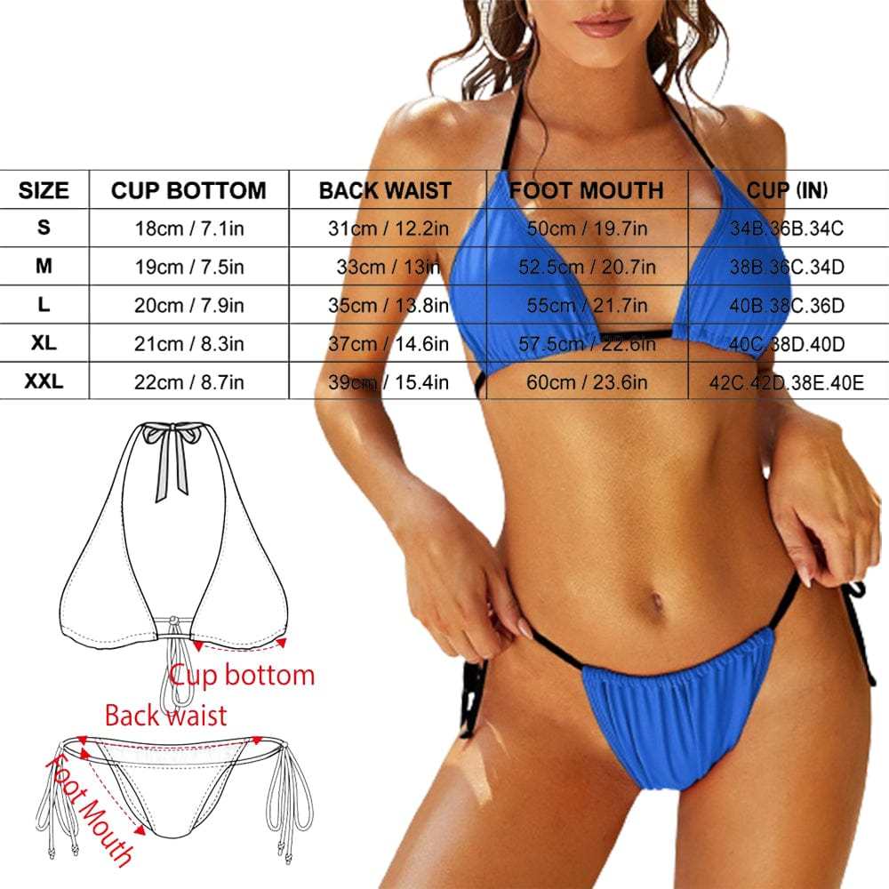 Custom #Big Bust#American Flag Style #Husband/Boyfriend Face On-Personalized Face Women's Swimwear Beach Travel Boat Cruise Pool Party Outfits Recommended for Girls With Big Breasts - YesCustom
