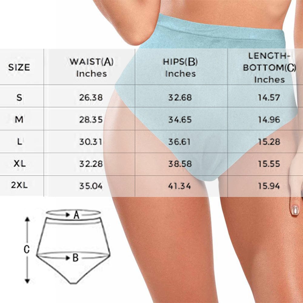 Custom #Bikini Top&Bikini Bottom-Custom Face Stripe Star Flag Ruffle Bikini Personalized Bikini Top And Bikini Bottom Fits All Body Types - YesCustom