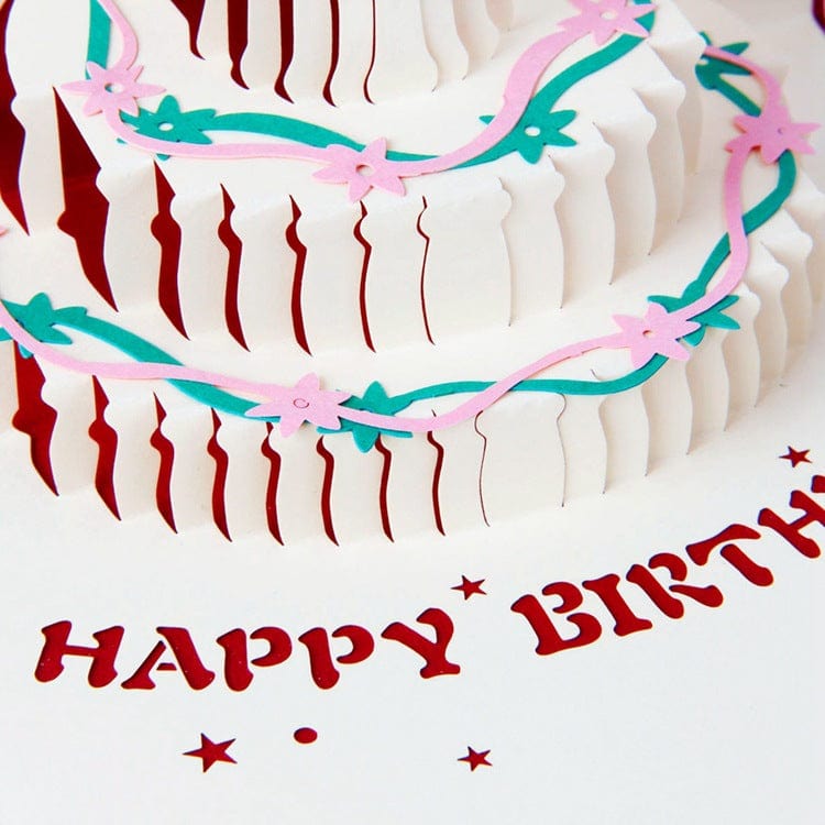 Custom Birthday 3D Pop Up Greeting Card Happy Birthday - YesCustom