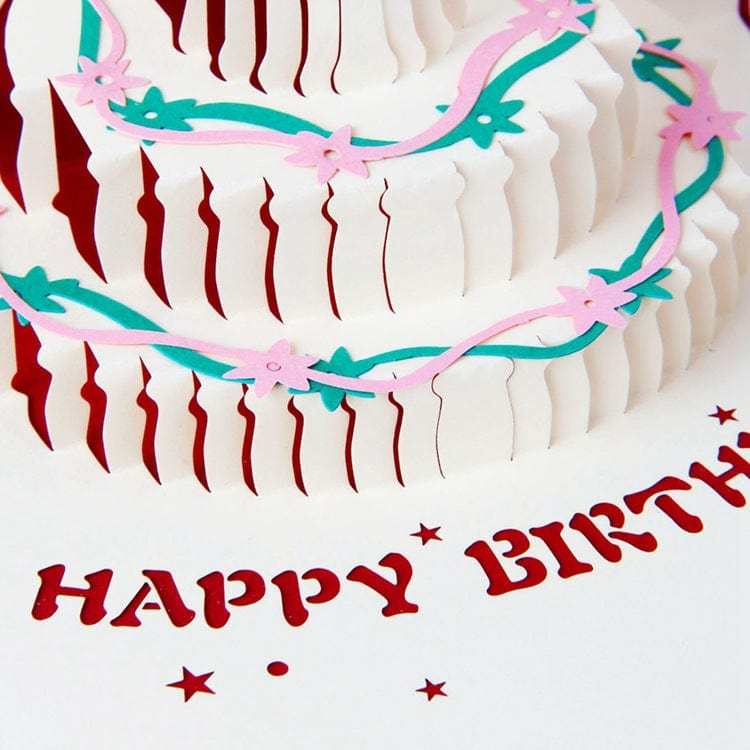 Custom Birthday 3D Pop Up Greeting Card Happy Birthday - YesCustom