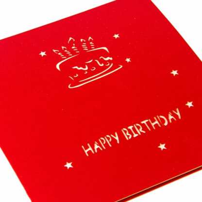 Custom Birthday 3D Pop Up Greeting Card Happy Birthday - YesCustom
