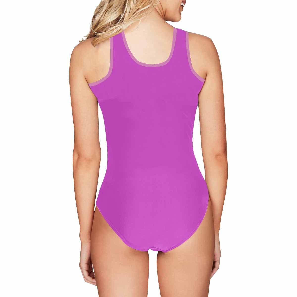 Custom Couple Bathing Suit-Custom Photo&Text Colorful Camo Women's One Piece Swimsuit - YesCustom