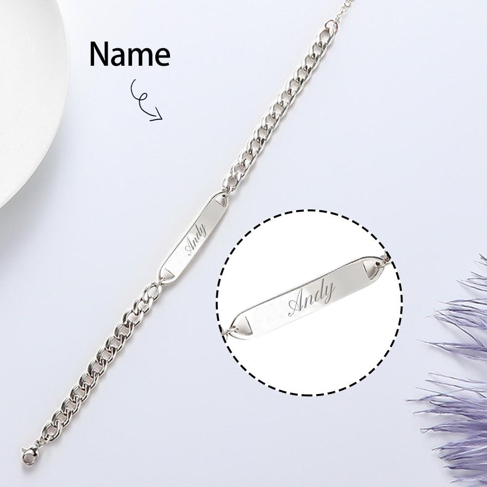 Personalized Bracelet Name Bracelet Custom Name Handmade Couple Bracelet