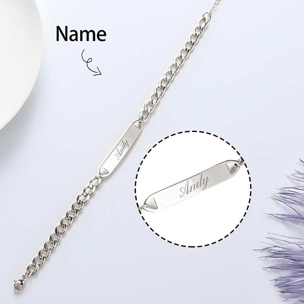Personalized Bracelet Name Bracelet Custom Name Handmade Couple Bracelet