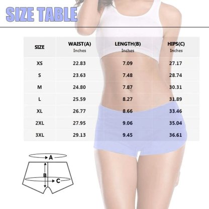 Custom Christmas Sale Personalized Gift Undies Custom Face Tongue Women's High-cut Briefs Valentine's Day Gift For Her - YesCustom