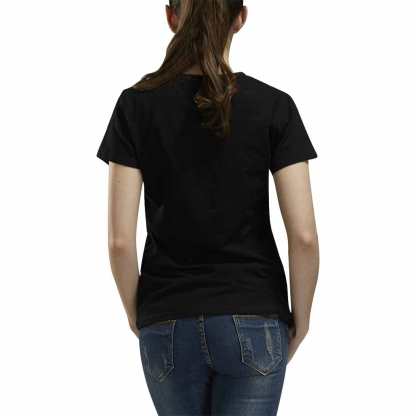 Custom Couple Gift Custom Photo&Text Heart Unique Design All Over Print T-shirt For Men Women Gift - YesCustom