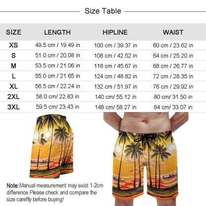 Custom Couple Matching Beach Shorts&One Piece Bathing Suit Custom Face You USA Flag Personalized Photo Men's Quick-drying Beach Shorts - YesCustom